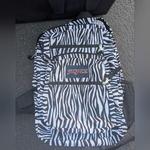 Jansport Zebra Print Backpack
